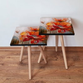 Hanah Home Mesa Nido Multicolor (2 Piezas)